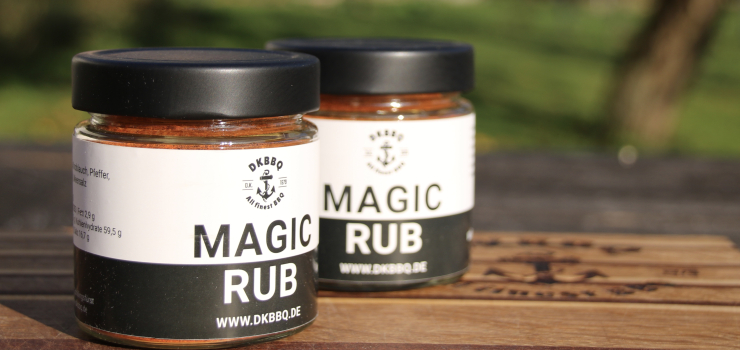 DKBBQ´s Magic RUB 150g Glas