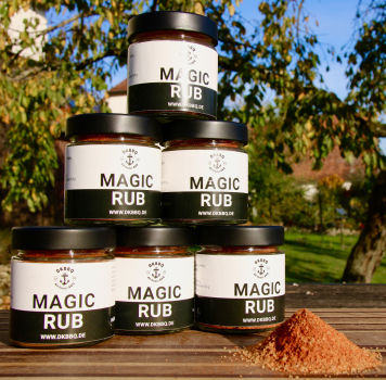 DKBBQ´s Magic RUB 150g Glas