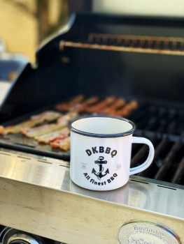 DKBBQ Outdoor Emailletasse