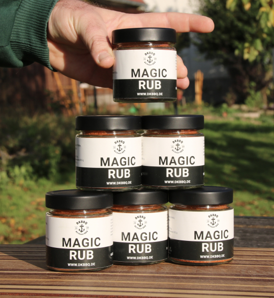 DKBBQ´s Magic RUB 150g Glas